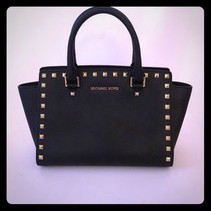 Selma stud medium bag
